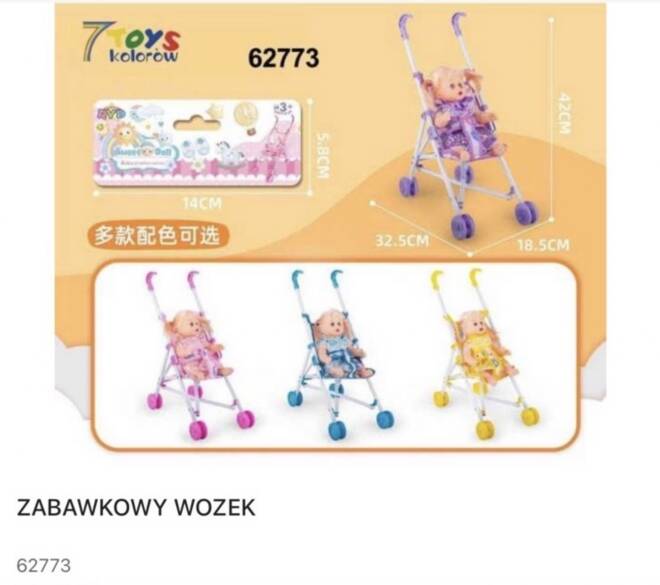 Zabawkowy 62773 Mix KOLOR  Standard