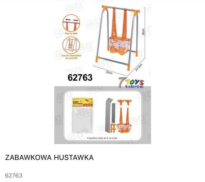 Zabawkowy 62763 Mix KOLOR  Standard 1