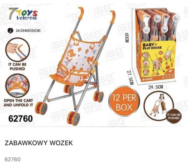 Zabawkowy 62760 1 kolor  Standard 1