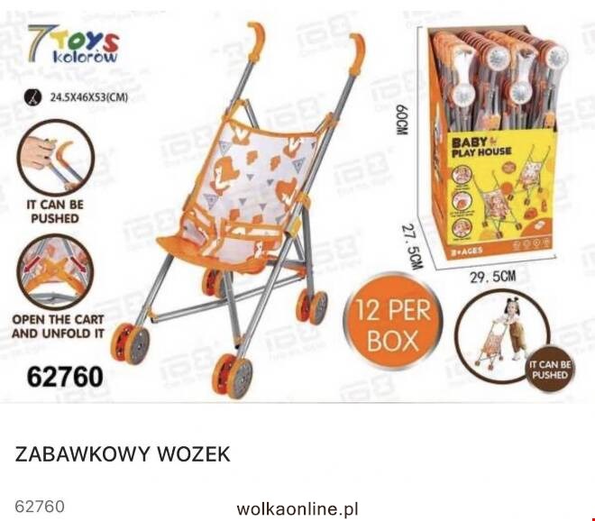 Zabawkowy 62760 1 kolor  Standard