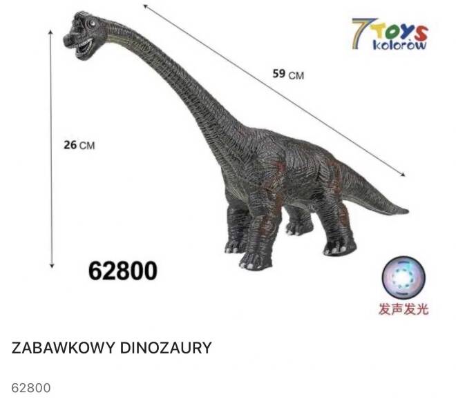 Zabawkowy 62800 1 kolor  Standard