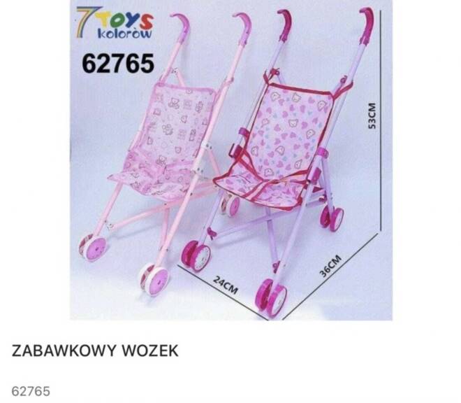 Zabawkowy 62765 Mix KOLOR  Standard