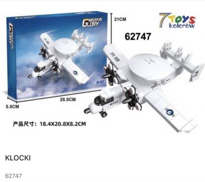 Klocki 62747 1 kolor  Standard