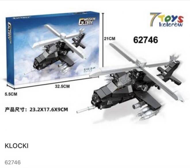 Klocki 62746 1 kolor  Standard 1