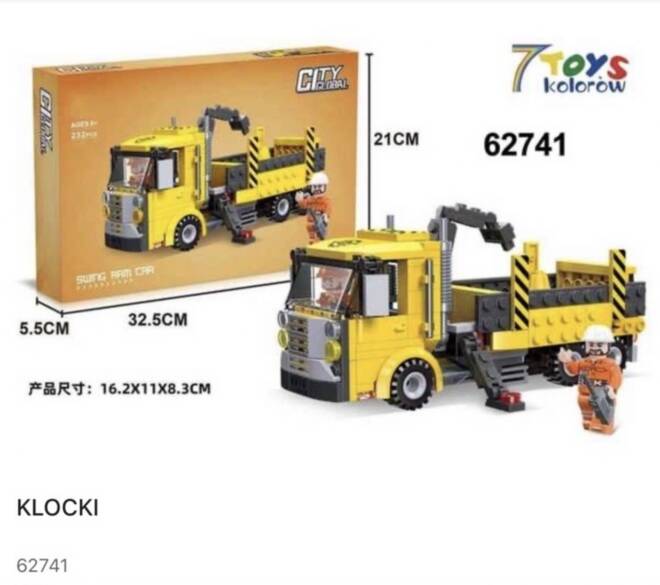 Klocki 62741 1 kolor  Standard