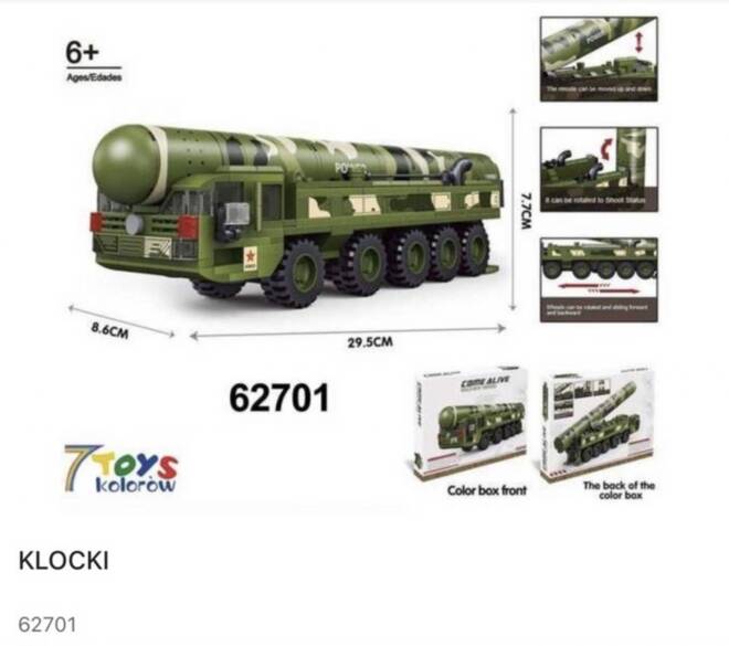 Klocki 62701 1 kolor  Standard 1