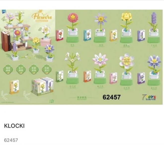 Klocki 62457 Mix KOLOR  Standard 1