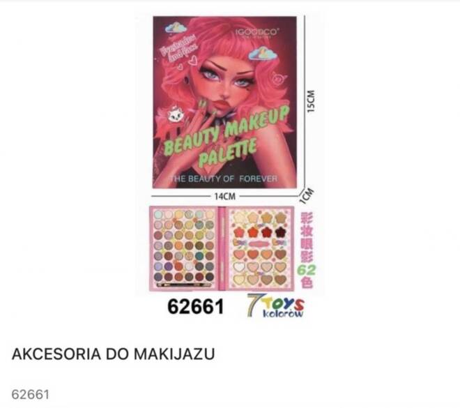 Akcesoria 62661 Mix KOLOR  Standard