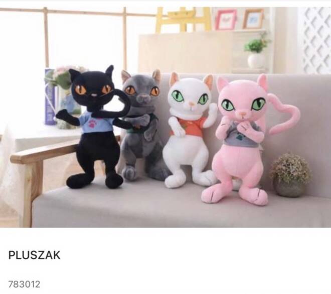 Pluszak 783012 Mix KOLOR  Standard