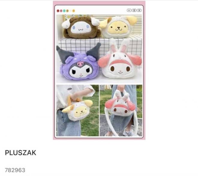 Pluszak 782963 Mix KOLOR  Standard