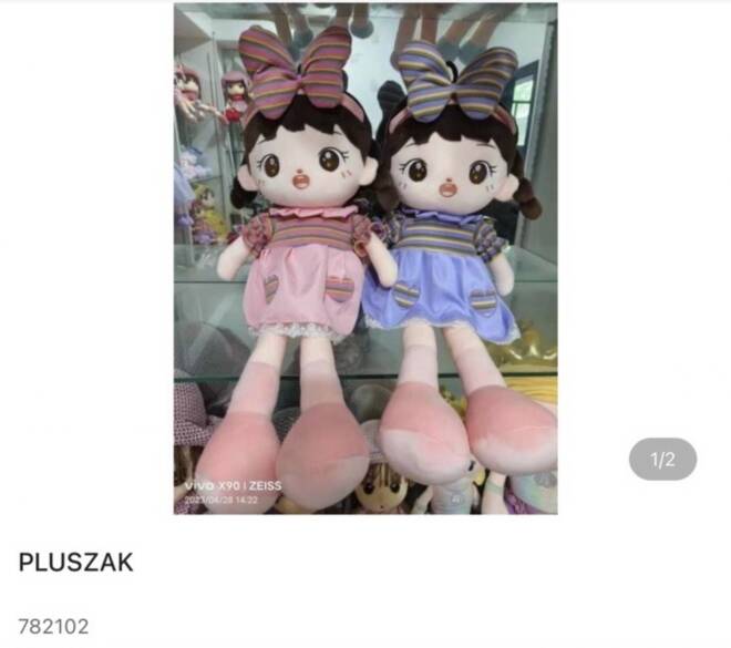 Pluszak 782102 Mix KOLOR  Standard 1