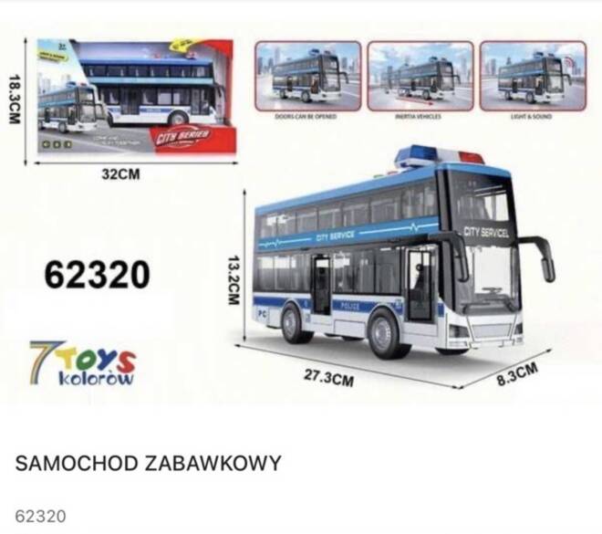 Samochod 62320 Mix KOLOR  Standard