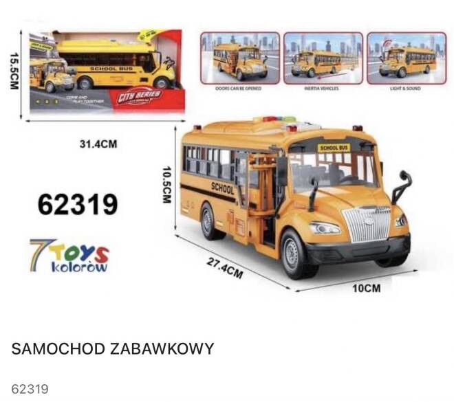 Samochod 62319 Mix KOLOR  Standard