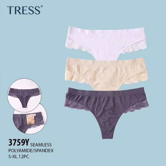 Majtki damskie 3759Y Mix KOLOR  S-XL