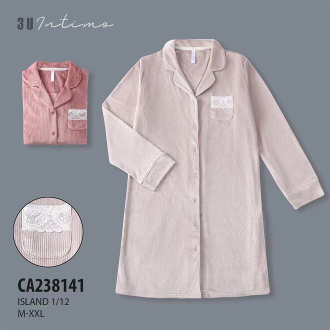 Szlafrok damskie CA238141 Mix KOLOR  M-2XL (Towar Tureckie) 1