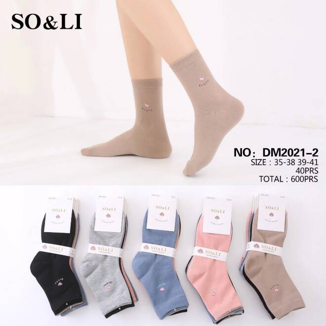 Skarpety damskie DM2021-2 Mix KOLOR  35-42