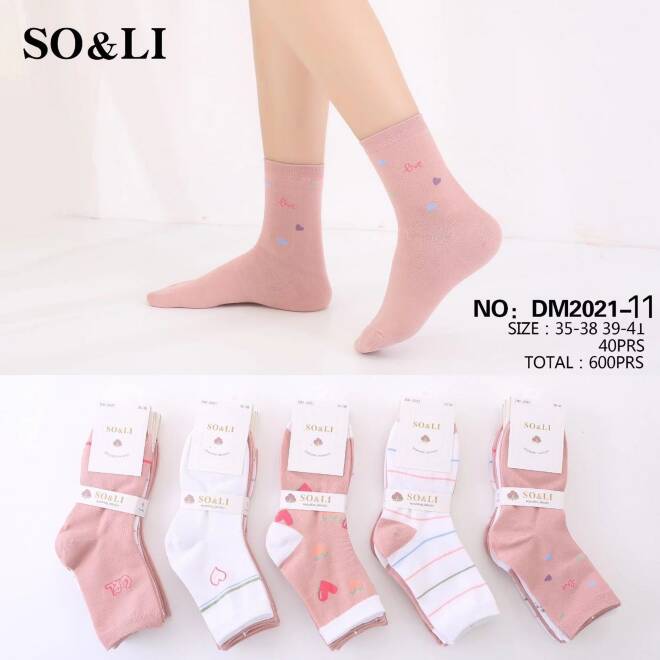 Skarpety damskie DM2021-11 Mix KOLOR  35-42