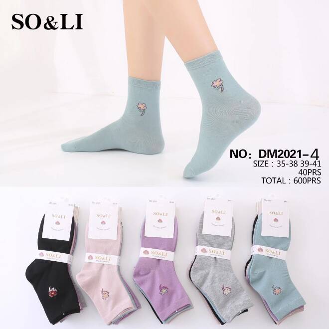 Skarpety damskie DM2021-4 Mix KOLOR  35-42