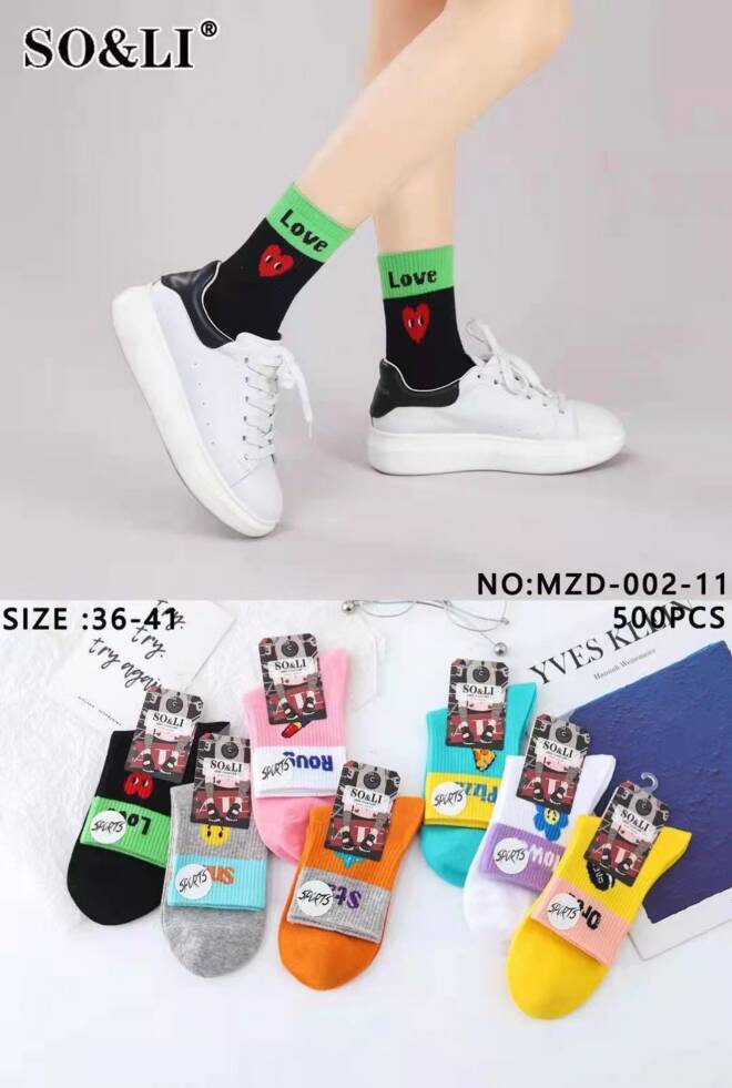 Skarpety damskie MZD-002-11 Mix KOLOR  36-41