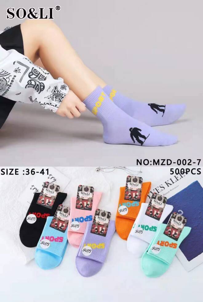 Skarpety damskie MZD-002-7 Mix KOLOR  36-41