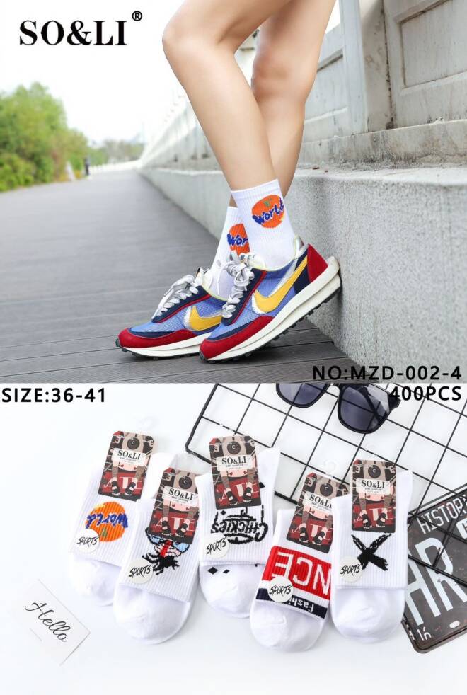 Skarpety damskie MZD-002-4 Mix KOLOR  36-41