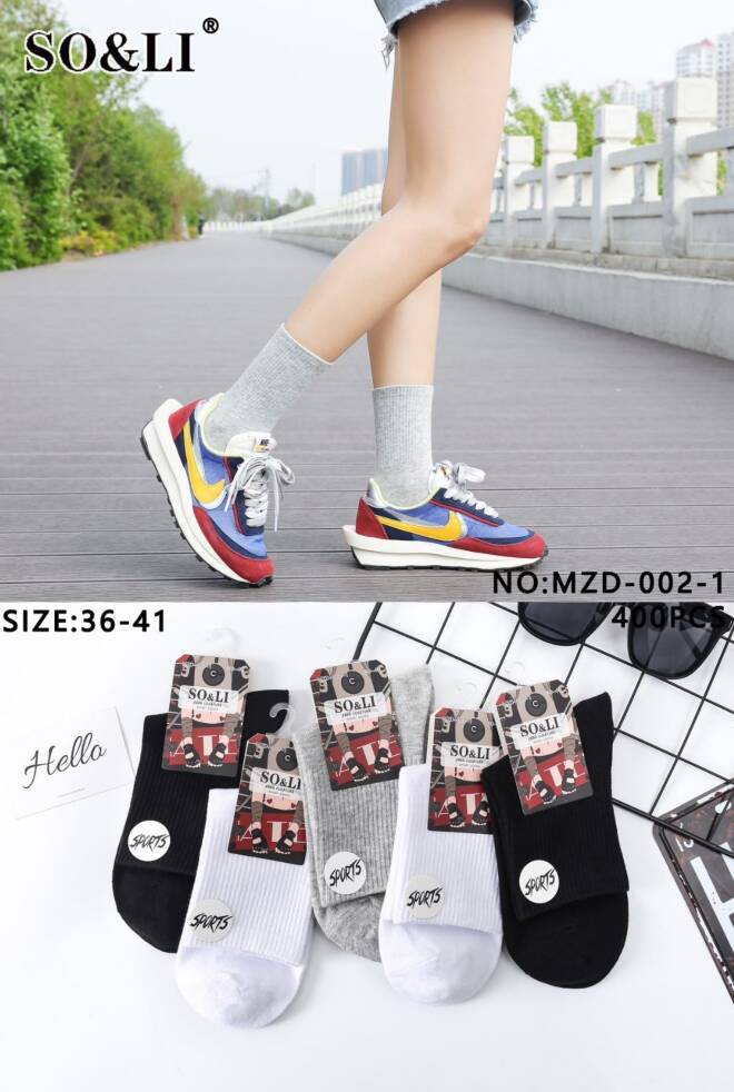 Skarpety damskie MZD-002-1 Mix KOLOR  36-41