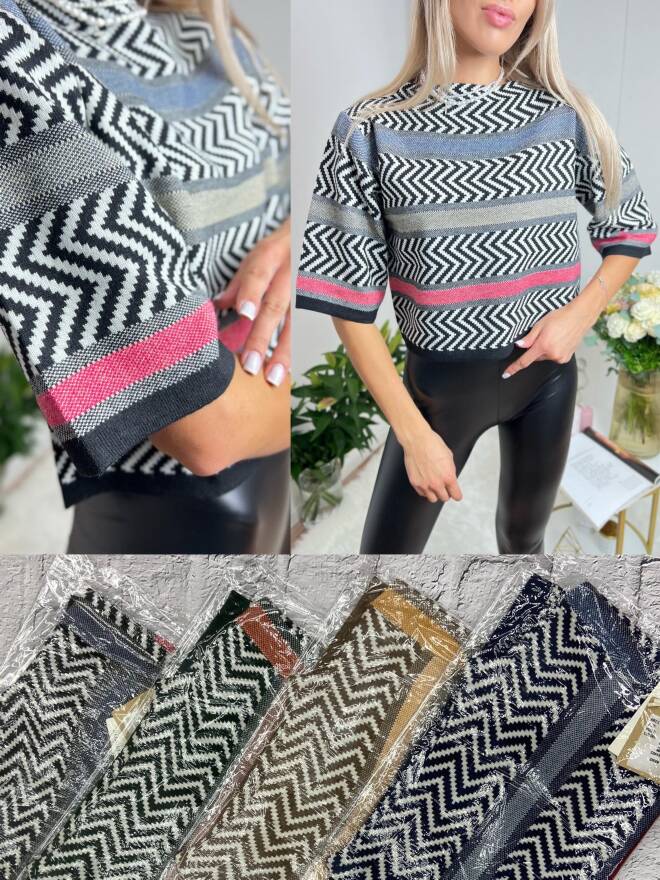 Sweter damskie 7150 Mix KOLOR  Standard (Towar Polskie) 1