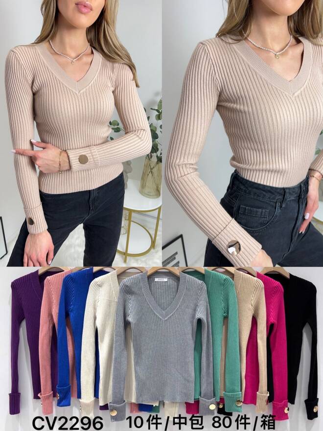 Sweter damskie 7160 Mix KOLOR  Standard (Towar Polskie)