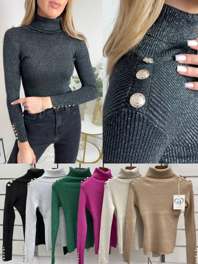 Sweter damskie 7164 Mix KOLOR  Standard (Towar Polskie) 1