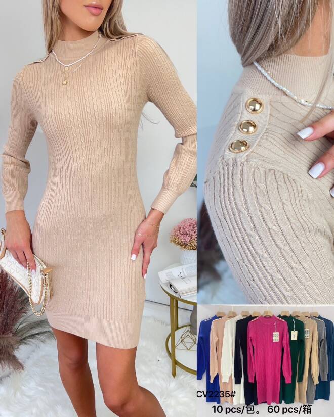 Sukienki damskie 7171 Mix KOLOR  Standard (Towar Polskie)