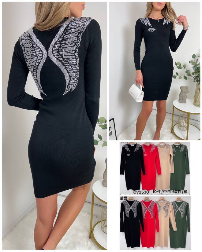 Sukienki damskie 7174 Mix KOLOR  Standard (Towar Polskie)