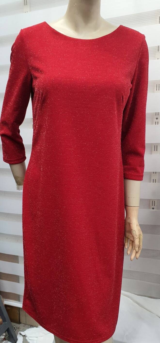 Sukienka damskie 7577 1 kolor  L-4XL (Towar Polskie) 1