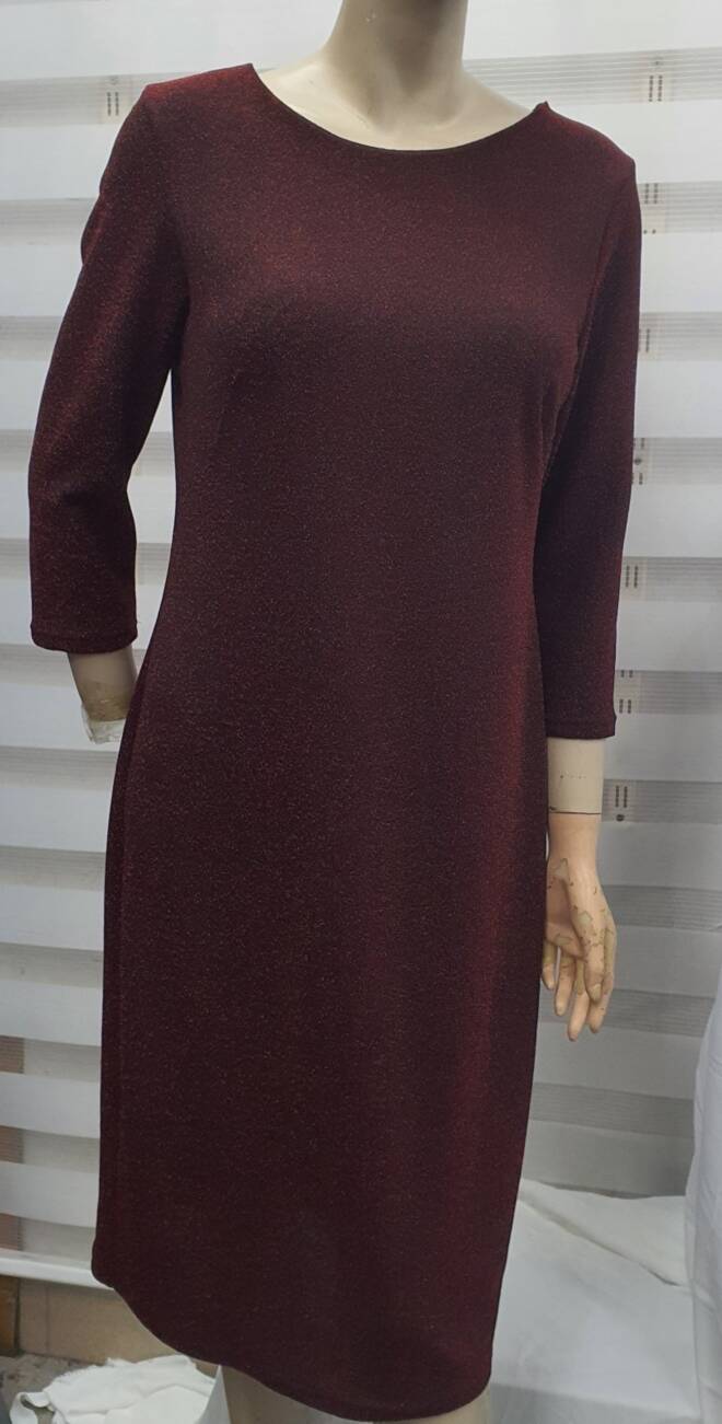 Sukienka damskie 7579 1 kolor  L-4XL (Towar Polskie)