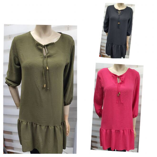 Sukienka damskie 7586 1 kolor  M-3XL (Towar Polskie)