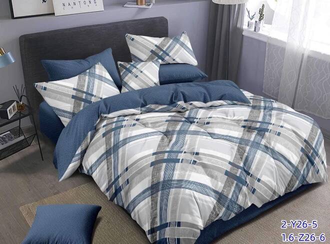 Komplet Pościeli 4 Części  7604 1 kolor  160x200cm 1