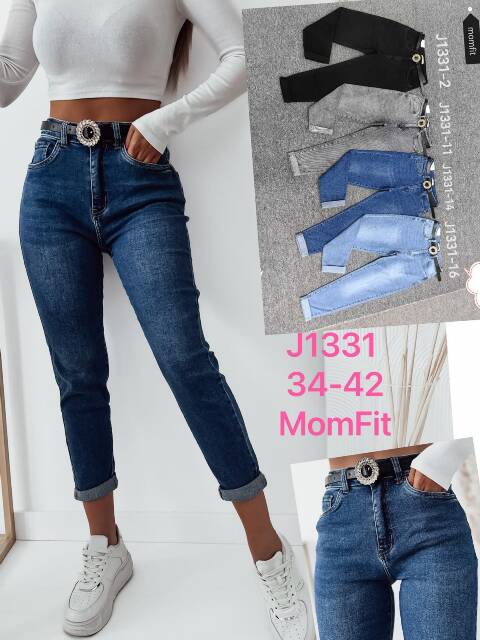 Jeansy damskie J1331 1 kolor 34-42