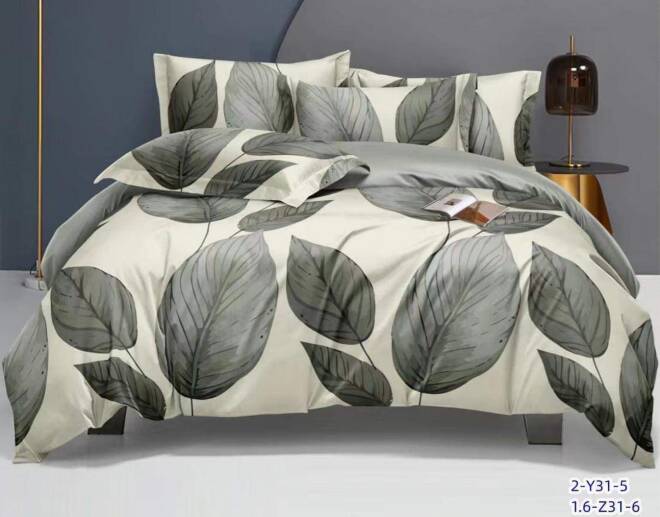 Komplet Pościeli 4 Części  7707 1 kolor  200x220cm