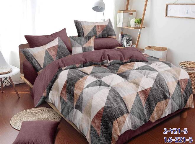 Komplet Pościeli 4 Części  7712 1 kolor  200x220cm 1