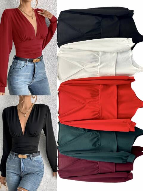 Body damskie 8118 Mix kolor Standard (Towar Włoskie) 1