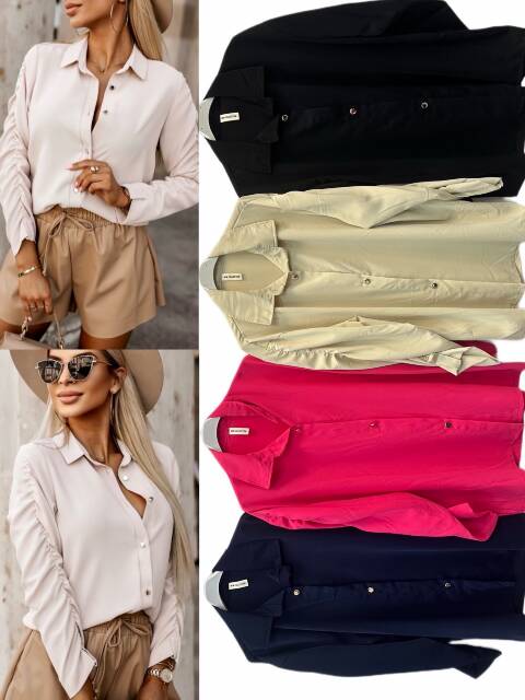 Koszula damskie 8123 Mix kolor Standard (Towar Włoskie) 1