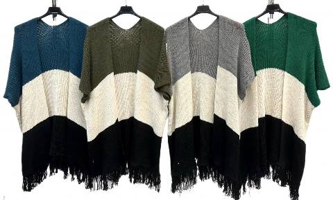 Narzutka damskie 8121 Mix kolor Standard (Towar Włoskie) 1