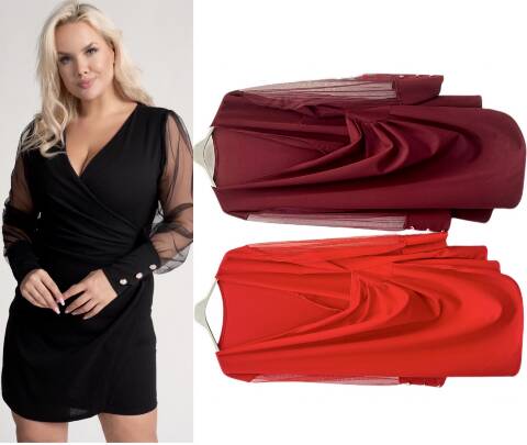 Sukienka damskie 8126 Mix kolor Standard (Towar Włoskie)