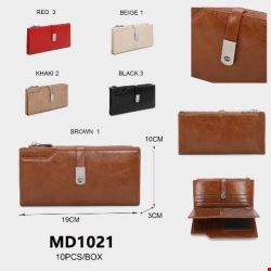 Portfel damskie MD1021 Mix kolor Standard