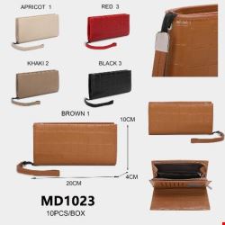 Portfel damskie MD1023 Mix kolor Standard