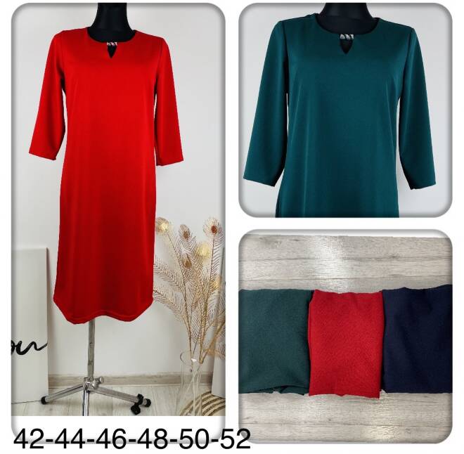 Sukienka damskie 8518 1 kolor  42-52 (Towar Polskie)