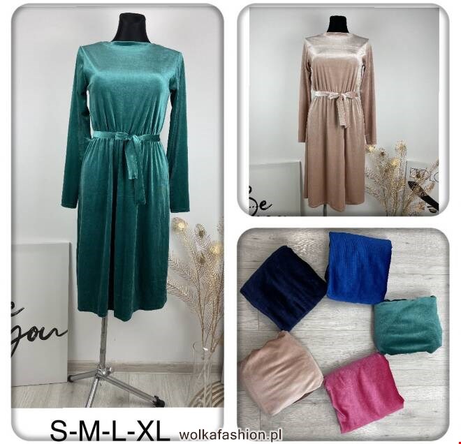 Sukienka damskie 8529 1 kolor  S-XL (Towar Polskie)