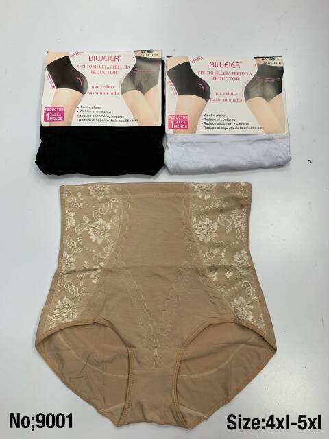 Majtki modelujące damskie 9001 Mix kolor 4XL-5XL 1