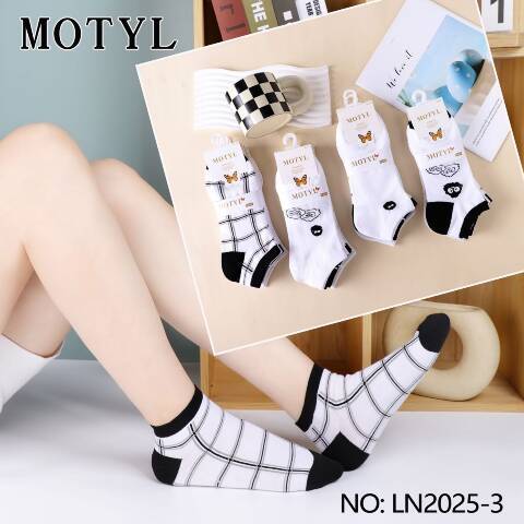 Stopki damskie LN2025-3 Mix kolor 35-42 1