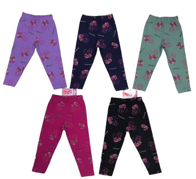 Leginsy dziewczęce 8631 Mix KOLOR  92-110 (Towar Tureckie) 1
