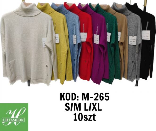Sweter damskie M-265 Mix KOLOR  S/M-L/XL 1